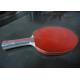 High Speed Custom Table Tennis Bats , Good Ping Pong Paddles With Protective