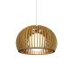 Modern Solid Wood Chandelier , Pendant Rattan Light For Restaurant Living Room