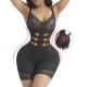 Breathable Mid-Thigh Tummy Control Bodysuit with Adjustable Straps HEXIN Corset Secret
