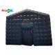 Black Inflatable Night Club Party Cube Tent Portable Blow Up Nightclub