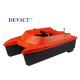 Orange DEVICT bait boat Remote range 500M DEVC-302M boat type catamaran