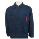 Men's Mechanic Work Jacket For Spring / Autumn 100% Polyester Material