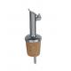 Professional Stainless Steel Olive Oil Liquor Wine Pourer with Cork Stopper