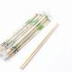 100% Eco-friendly 200 mm round shape disposable bamboo chopsticks