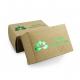 Die Cutting Recycled Package Kraft Paper Soap Box With Hot Stamping