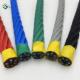6 Strand 16mm Braided Polyester Combination Rope Outdoor Playground