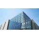 Modern Metal Curtain Wall Rectangular Shape Weatherproof Powder Coating Curtain Wall