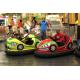 Safe Colorful Kiddie Bumper Cars Artificial Leather Seat Strong Shell