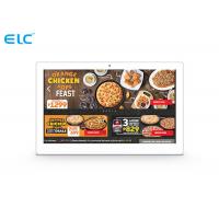 High Contrast Wall Mounted Digital Signage Rj45 Wifi Blue Tooth Multi Language
