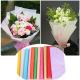 Wood Pulp Multicolor Wrapping Paper For Fruit Flowers Decoration