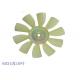 Excavator parts engine fan cooling 6D31 ME018185 fan blade with 4 holes 10 fan blades for HD700-5 HD700-7 SK200