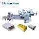 4.5KW Automatic Corrugated Carton Folder Gluer for French Fries Box Packaging Solution