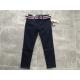 Professional Skinny Denim Jeans DTM Stitching With Stripe Belt TW81562