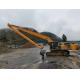 Hot sale heavy duty 18-22m excavator arm long reach boom high quality CE certificated excavator long reach boom