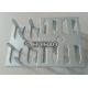 Stainless steel 8-prong impaling clips for fiberglass acoustical panels