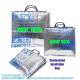 Wholesale Plastic Handle Picnic Insulated Lunch Cooler Bags Pizza Salmon Fruit Groceries Aluminum Foil Cooler Bag