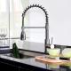 Hot And Cold Water Stainless Steel Faucet With Pull Out For Kitchen