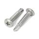 Hex Washer Head Self-Drilling Metal roofing Screw Stainless Steel Truss Head Phillips Driver Self Drilling Screws