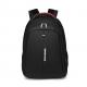 Men'S Lightweight Nylon Backpack Purse Bag Black Business Waterproof 0.98kg
