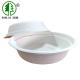 Disposable Compostable Bowls With Lids 16 Oz Paper Bowls Bagasse Pulp Molding