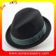 Fashion hot sale vintage hamburg snap brim mens 100% Australia wool felt hats