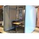 4 Capacity Acoustic Telephone Booth , Private Phone Booth For Office