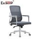 Gray Mid-back Mesh Office Chair with Wheels and Swivel Manufacturer