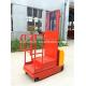 Ac Motor Full Electric Order Picker Forklift With 200kg Lifting 600 X 640mm Platform Size