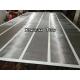 SS Fabricated Wire Mesh Screen With Canvas Strip For Gyratory Sifter / Screener