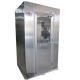 Stainless Steel Double Blowing Cleanroom Air Shower For Single Person