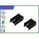 Led Aluminum Extrusion Profiles Flat Heat Sink For Led Street Light / 18 Watt