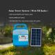 6PCS Multifunctional Emergency Solar Home Lighting System Panel Mini Kit