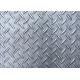 Q235 Diamond Shape Aluminum Safety Grating Anti - Skid Checker Plate Wear Resistance