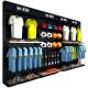 Double-sided MDF Sports Merchandise Free Standing Display Wall Unit for Sports Stores
