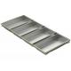 Foodservice NSF Commercial 9'' Pullman Loaf Pan / 4 Strap 5-5/8 By 3-1/8-Inch Bread Pan Set