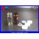 Sterile Bottles And Tops Small Glass Vials , Bayonet Mouth Glass Dropper Bottles flip off seal caps
