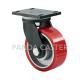 Extra Heavy Duty Casters Wheels Tread Iron Core Wheel Swivel Caster 2000kg