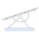 Solar Adjustable Mounting System Angle Bracket C - Steel Photovoltaic Stents