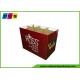 Walmart Half Pallet Corrugated Dump Bin Display For Plush Dolls Promotion