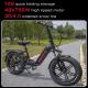 Soft Tail Frame 40Km/H Magnesium Alloy 30-50Km/H Electric Bicycle