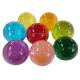 clear transparency colored acrylic ball contact juggling ball
