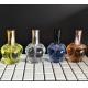 Refillable Round Shape 80ml Empty Flint Glass Refillable Perfume Spray Bottles