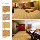 Soft color regular pattern nylon carpet for bedroom