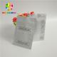 Matte Dried Flowers Plastic Zipper Packaging Bags Custom Logo 120mic