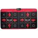 Red USB Game Duet Plug And Play Dance Mat / Pad , Thickness 8mm
