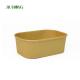Food Grade Biodegradable Paper Bowl 1000ml Eco Friendly Disposable