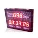 Outdoor Led Digital Clock Large Display With Wireless Remote Controller
