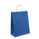 Logo Printed Handle Paper Bags Recycled For Grocery Shopping Packaging