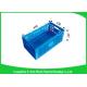 Household Stackable Folding Plastic Crates Space Saving Convenience Stores