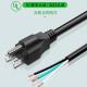 Salt Lamp Appliance Power Cord TF 16949 Electric 3 Prong Standard Grounding